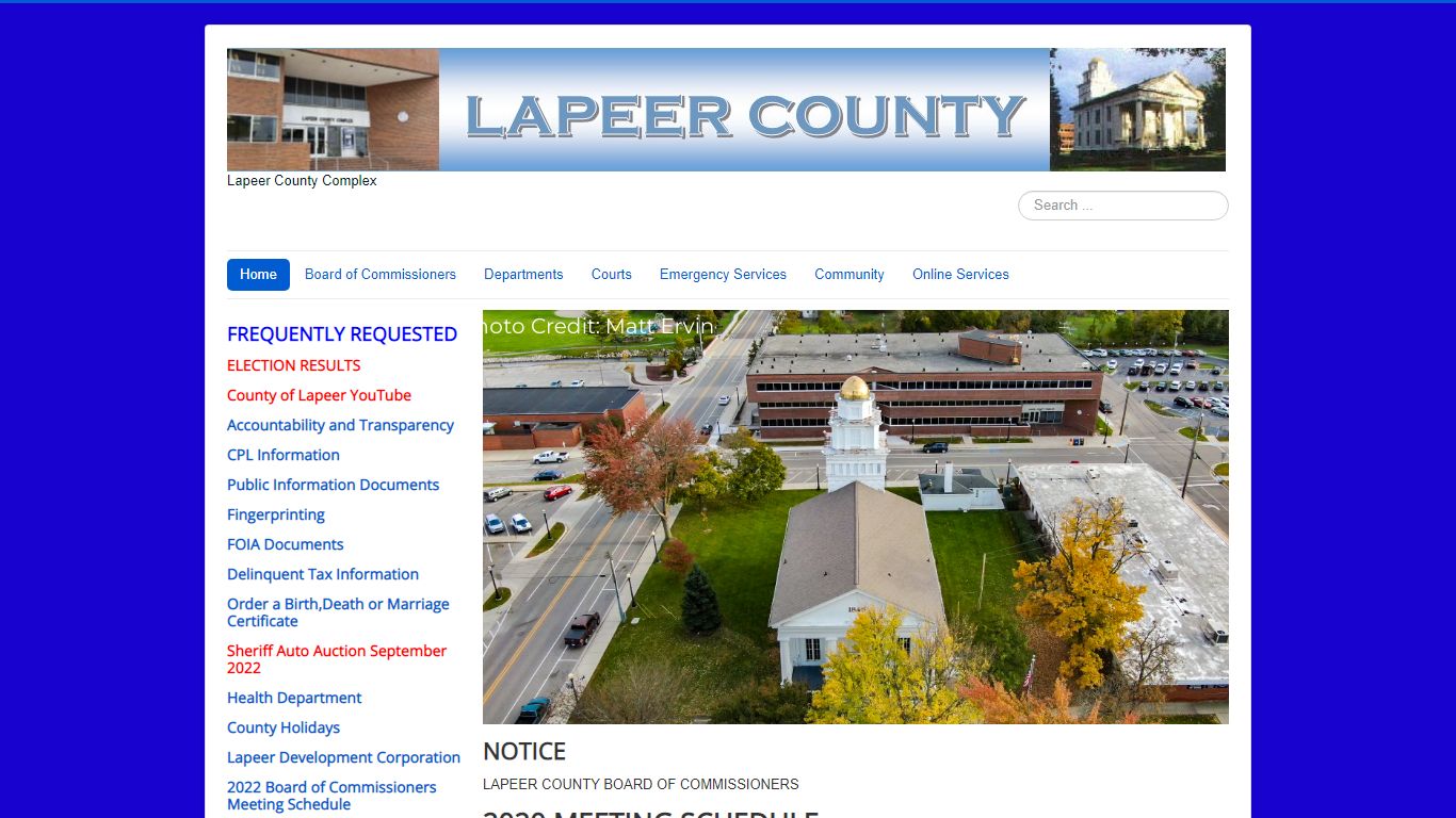 County Clerk - Lapeer County, Michigan